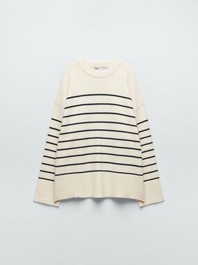 ZARA striped sweater
